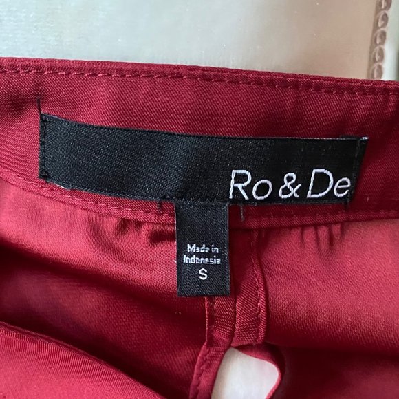 Ro & De Drape Back Shirt - Picture 3 of 4